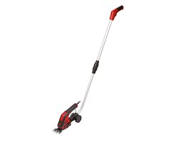 Einhell Accu Gras-/Heggenschaar GC-CG 3,6/70 Li - 3,6 V/Li-ion - 2.0 Ah accu - Knipbreedte grasschaar: 7 cm - Snoeibreedte heggenschaar: 11 cm - Telescopische geleidesteel - Incl. lader