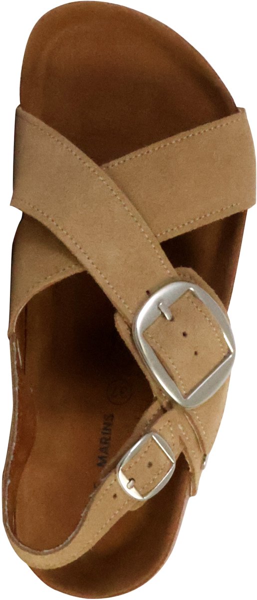 Shylo leren sandalen