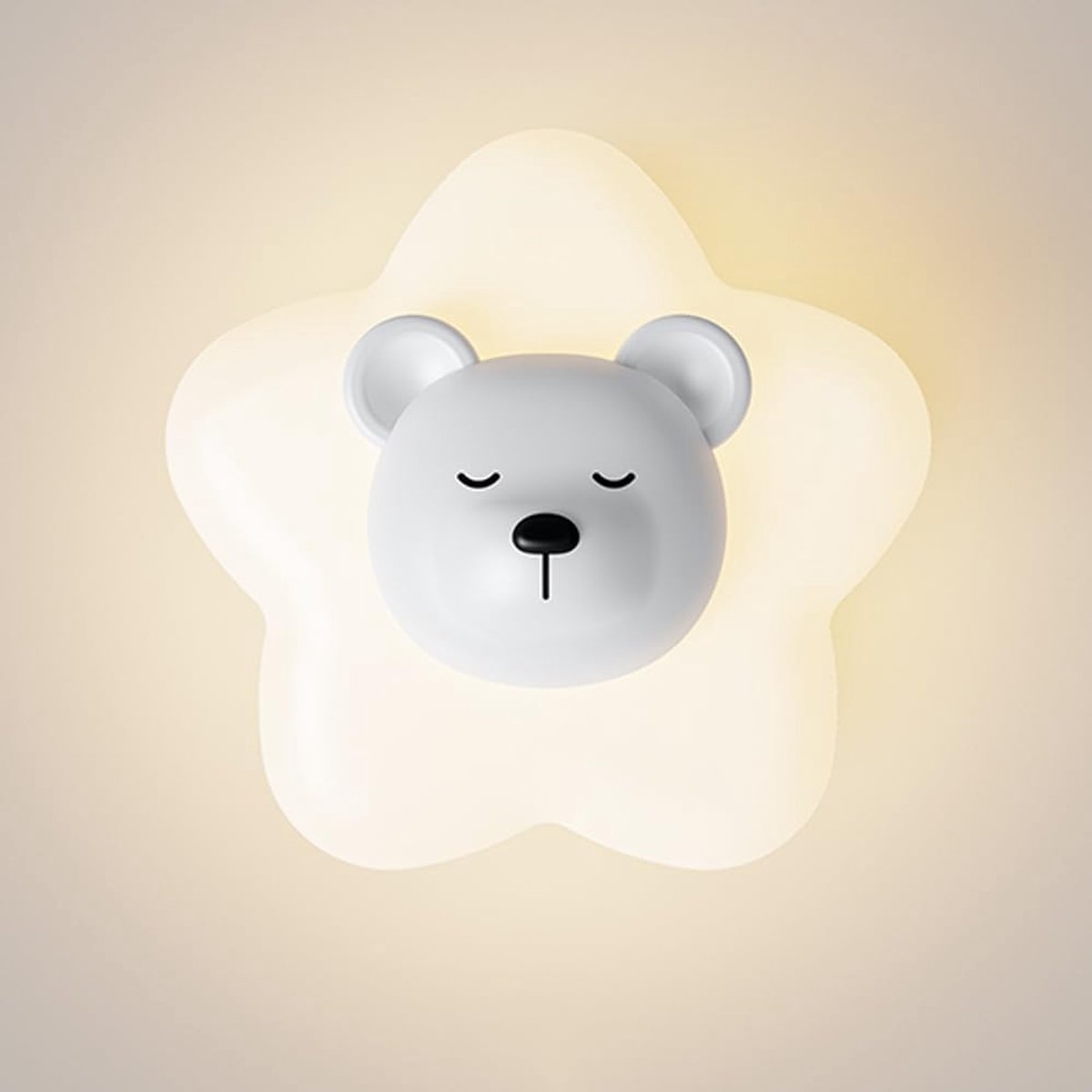 Ster Wandlamp - Kinderkamer Verlichting - Sfeervol Inrichten - Verstelbaar Licht - 12W - Wit