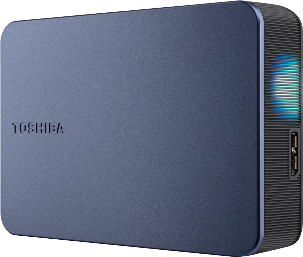 Toshiba Canvio Gaming - Externe Harde Schijf - 4TB - USB 3.2 Gen1 - Donkergrijs Metaal