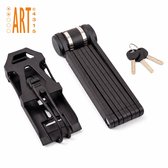 VINZ Mera ART2 Vouwslot 120 cm - Fietsslot - Extra Lang - ART 2 Slot Ebike & Elektrische Fiets - Fatbike slot