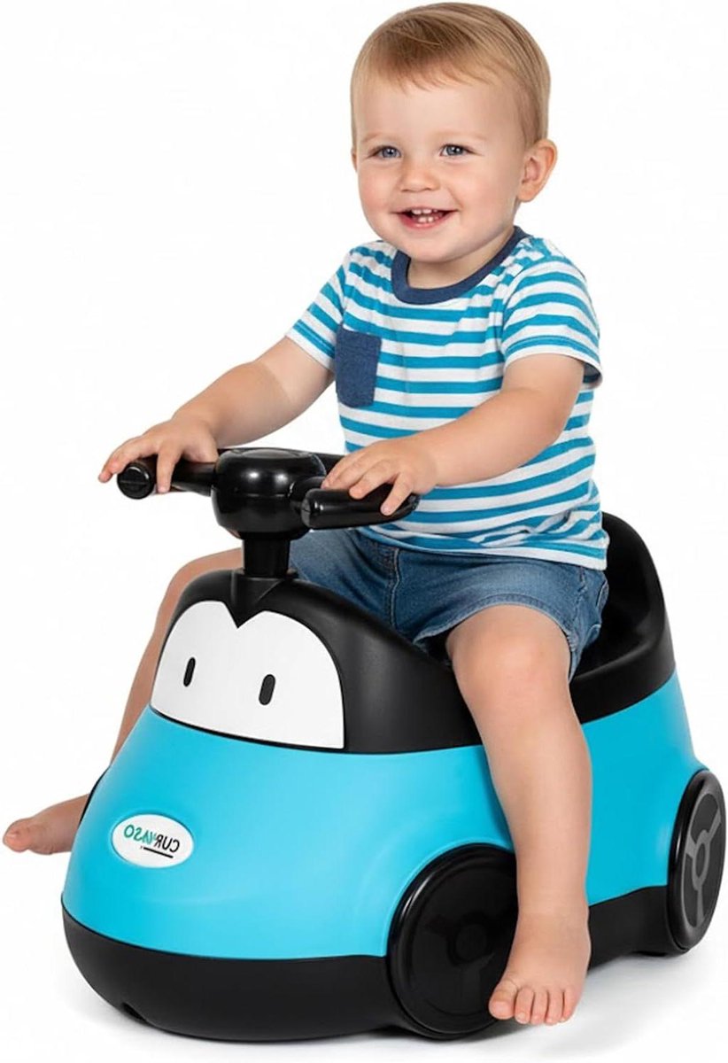 Kinder Zindelijkheidstrainer - Peuter Potje - Zindelijkheidstraining - Lichtgewicht Draagbaar - Blauw