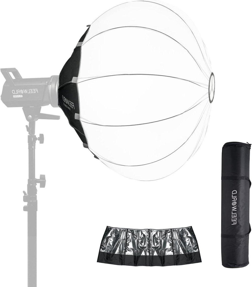 Softbox Lantaarn - Studio Licht Softbox - Foto Verlichting - Bowens Mount - 65cm