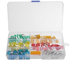 Mini Auto Zekeringen Kit - Zekering Set - Auto Onderhoud - Diverse Ampères - 120 Stuks
