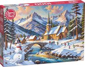 Puzzle Pays des Merveilles Hivernales 1000 Pièces