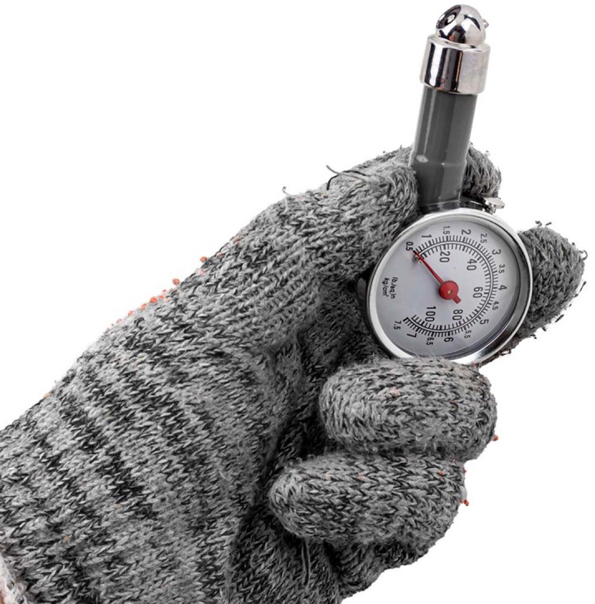 Forsage - Bandenspanningsmeter - 0-7,5 Bar - Precieze Meting - Voor Fiets en Auto