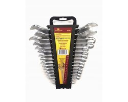 KINGTUL KT-5199 - Ringsleutelset - CrV Staal - 16-delig