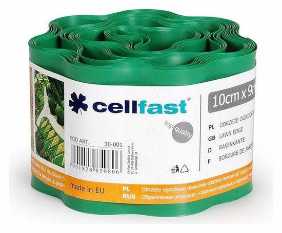 Cellfast - Tuinrand 20cm x 9m - Gazonrand - Groen kleur — afbeelding 4