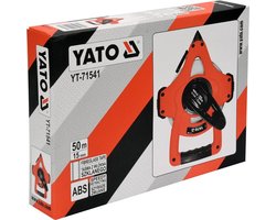 Yato YT-71541 - Geodetisch Meetlint - 50m - Glasvezel - Slijtvast