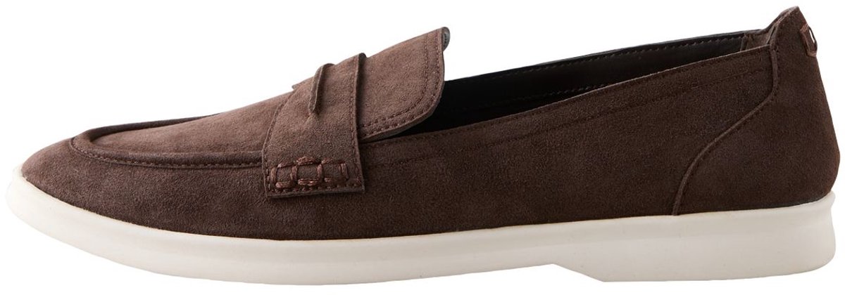 Next - Dames - Forever Comfort® witte suède loafers - Bruin