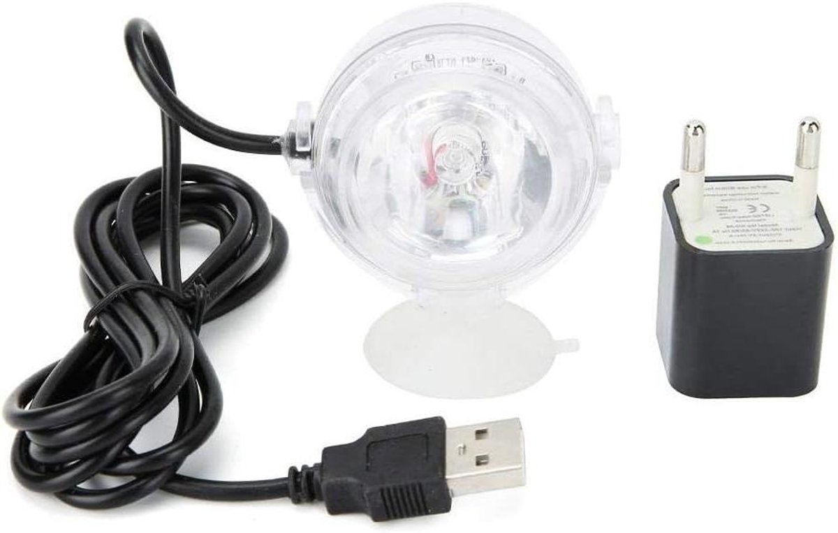 Aquarium Spot Verlichting - Onderwaterlamp LED - Aquarium Decoratie - Instelbare Lichtrichting - EU Stekker - Helder Wit