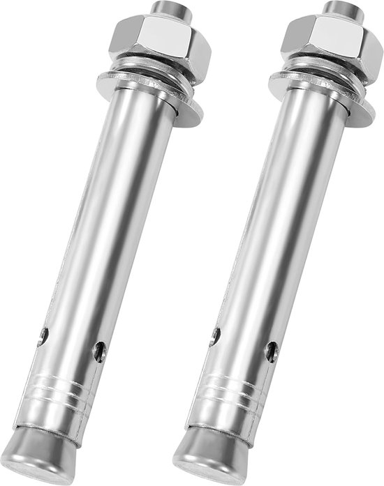 Betonplug Hexagonale Expansiebouten M14 x 100 - Ankerbouten - 304 RVS - Zware ...