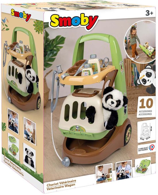 Smoby dierenartsset om dieren te verzorgen