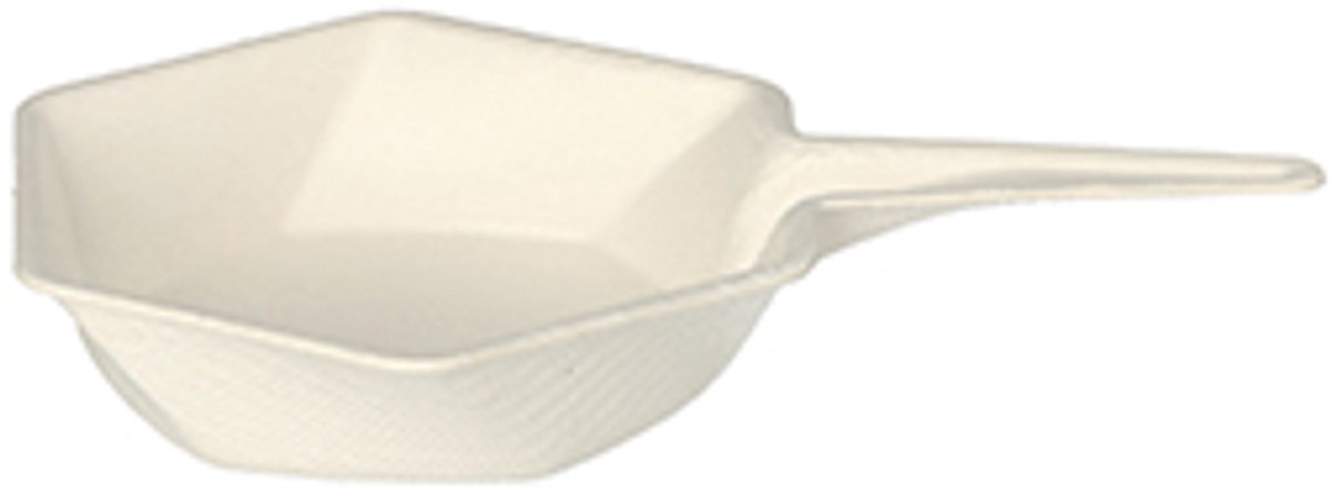10x 50 Fingerfood - Schaaltjes Suikerriet pure 15 ml 15 cm x 95 cm x 63 cm wit Hexagon