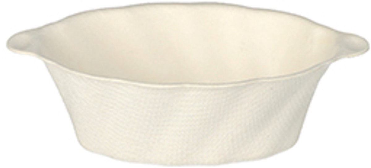 10x 50 Fingerfood - Schaaltjes Suikerriet pure 40 ml 3 cm x 95 cm x 6 cm wit Wave