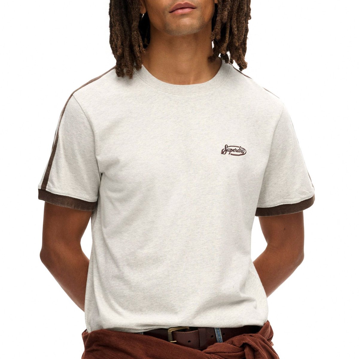 Superdry Essential Retro Shirt Heren Bruin