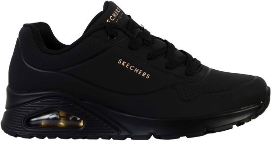 Baskets Femme Skechers Uno Stand On Air - Noir / Noir - Taille 36