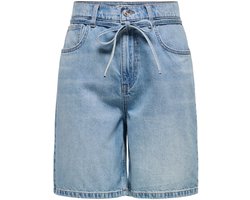 ONLY - ONLLUMI MID BELT WIDE LEG SHORTS DNM - Meisjes - Bermuda shorts