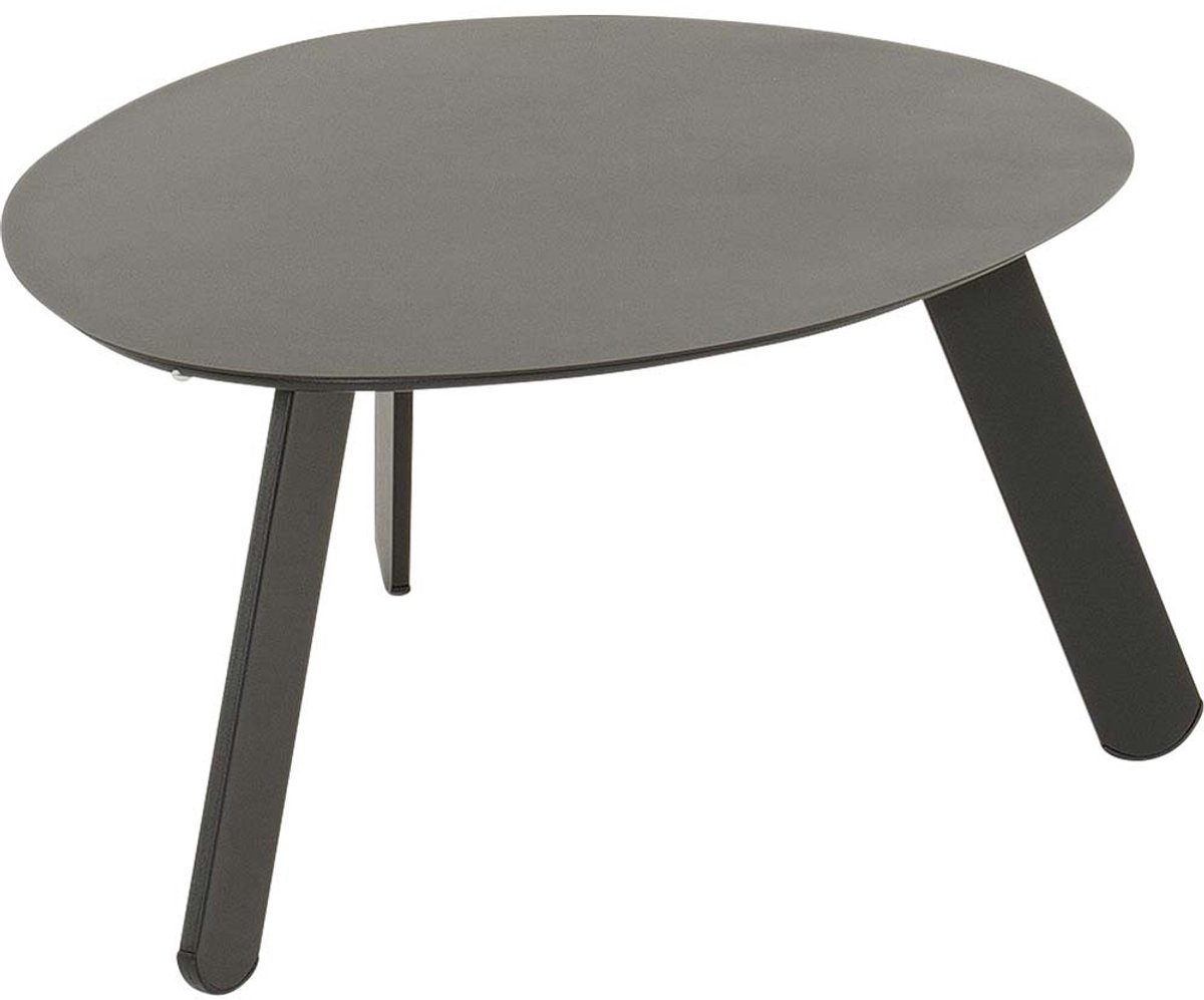 Lesli Living - Sidetable Tiki - Zwart - 55x46x28cm