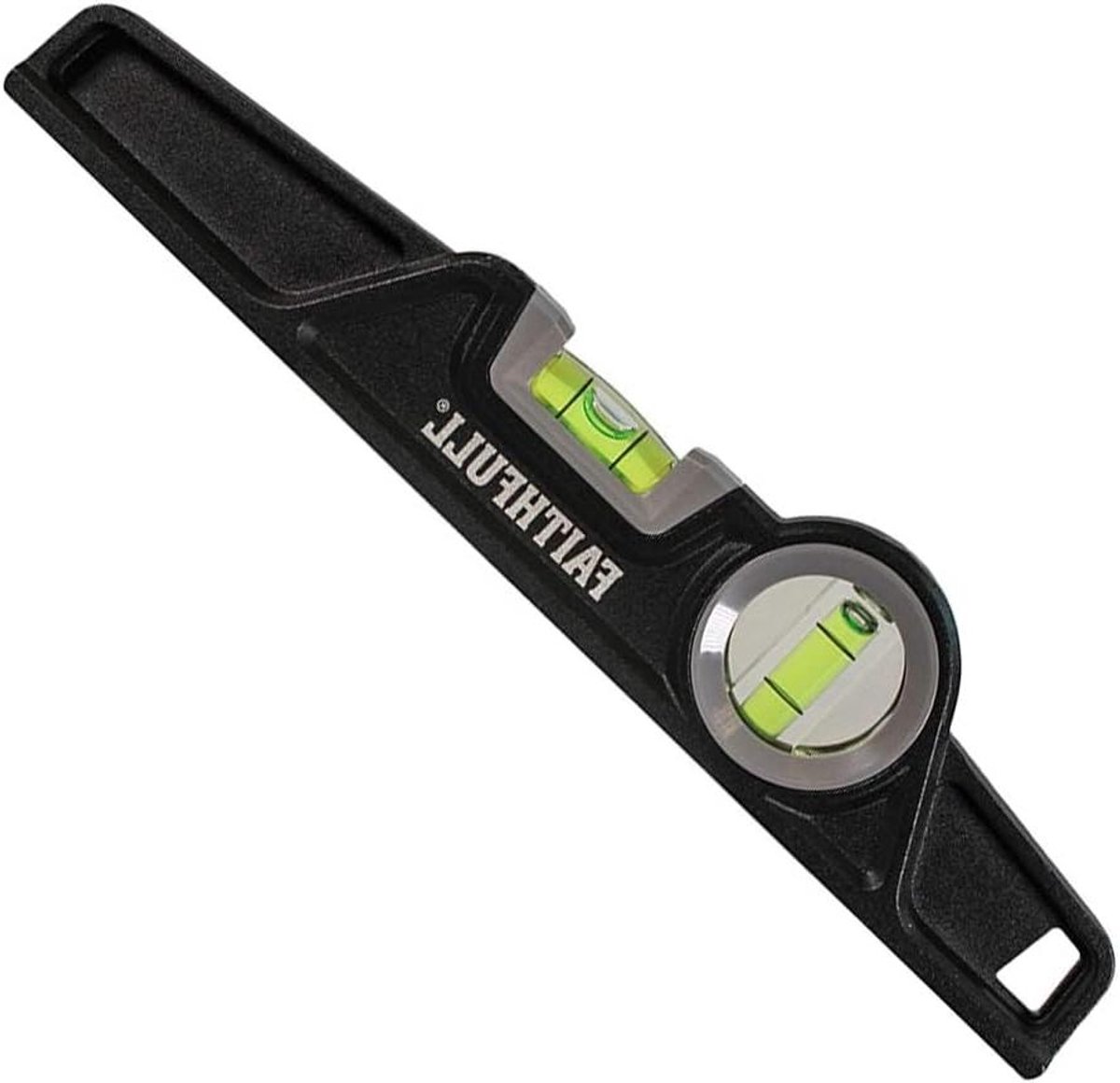 Steiger Niveau - Bouwwaterpas - Steigerbouw - Sterke Magneten - 250mm - Zwart