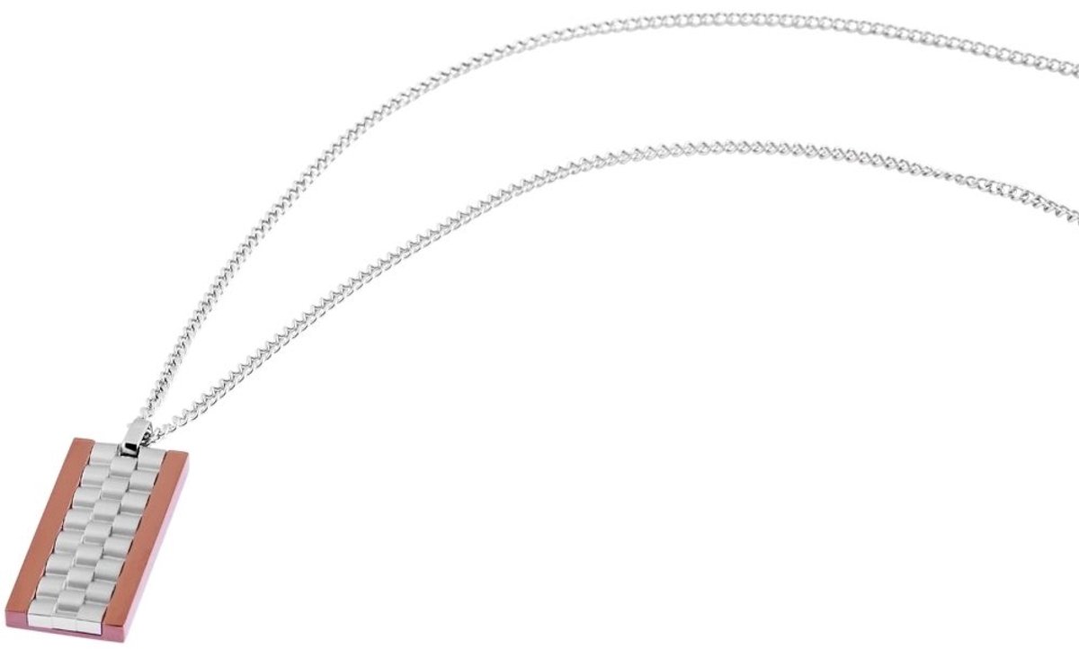 Raptor Raptor unisex ketting met hanger Damari Raptor roestvrijstalen unisex kinketting, lengte: 60 cm /