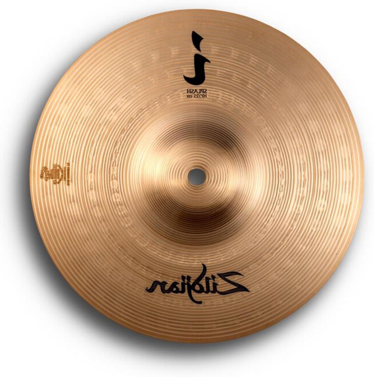 Splash Bekken - Effectbekken Cymbal - Muziek Accenten - Papierdun Gewicht - 10 Inch - Goud
