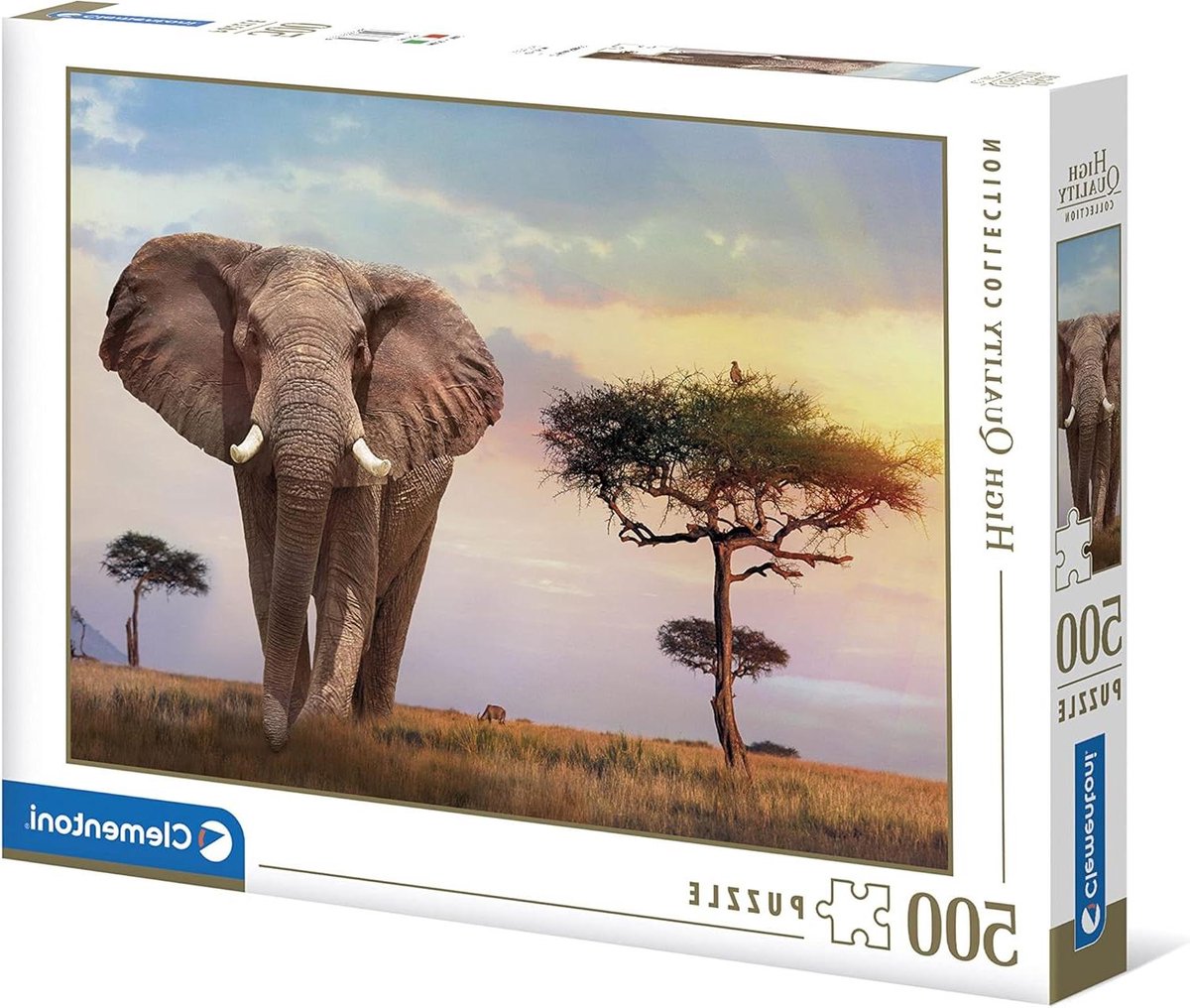 Legpuzzel 500 stukjes - Puzzel volwassenen kinderen - Ontspanning thuis - Hoge kwaliteit druk - 49 x 36 cm - Meerkleurig