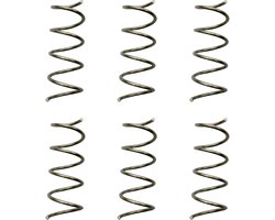 Slak Aquarium Voeder - Vis Voeder - Voeren Aquarium Dieren - Roestvrij Staal - 6.4 cm Lengte - Zilver