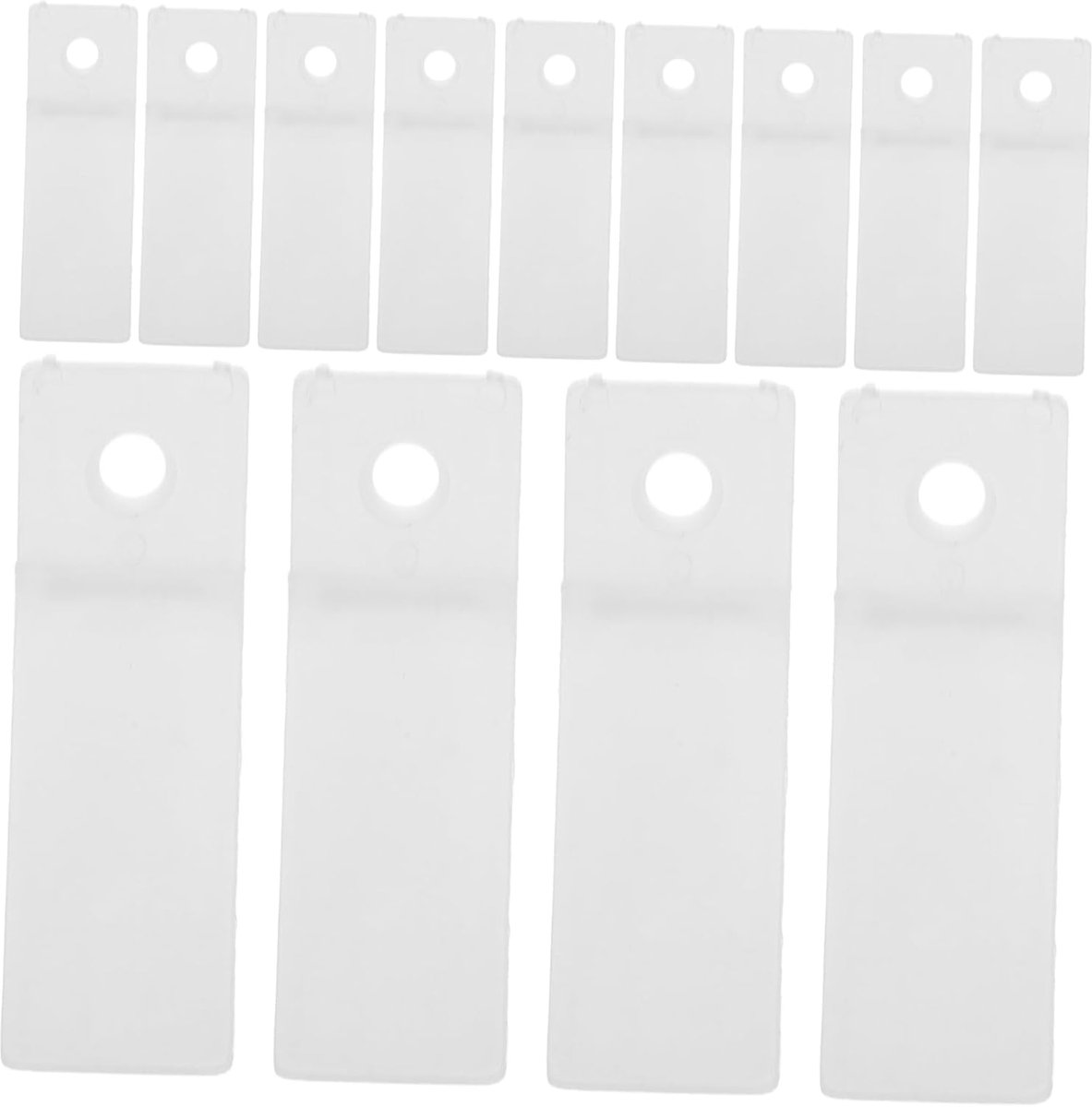 Ladestoppers - Meubelbeugels Ladegeleiders - Laden Stabiliseren - Antislip PVC Materiaal - 4.9 x 1.6 cm - Veelkleurig