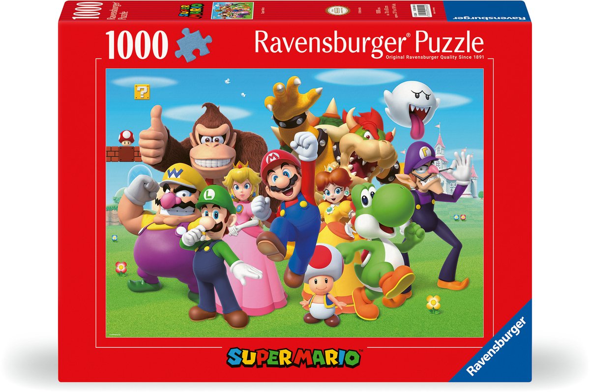 Ravensburger puzzel Super Mario - legpuzzel - 1000 stukjes — afbeelding 7