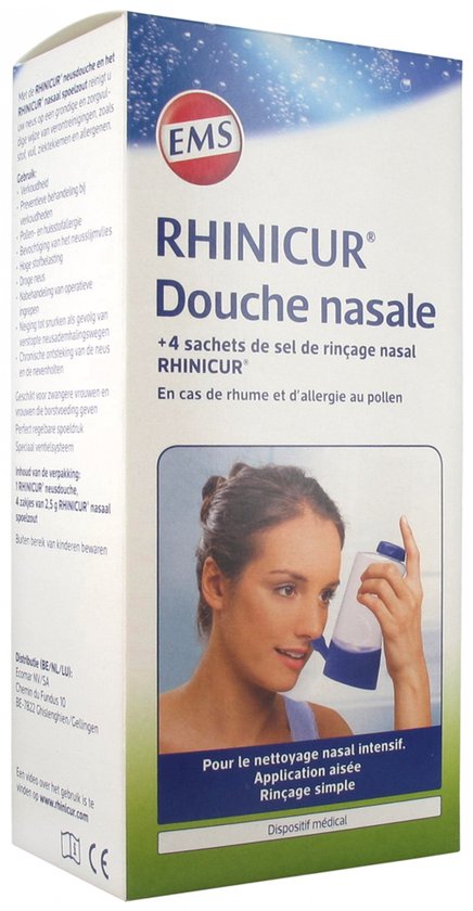 Rhinicur Neusdouche met 4 sachets 1 Set