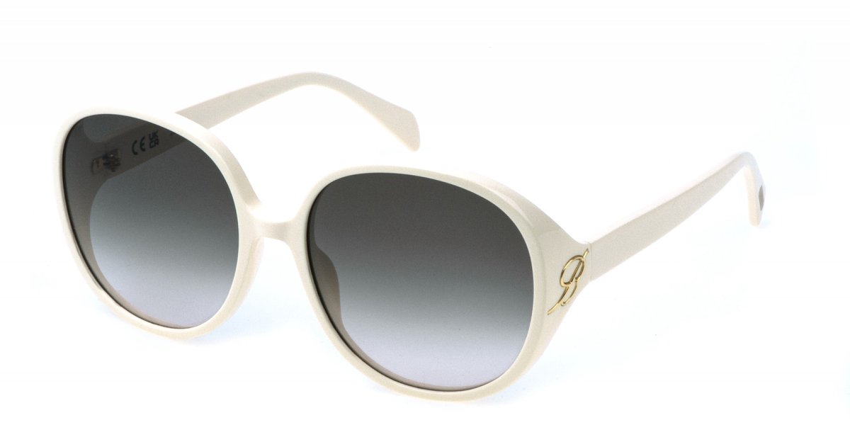 Blumarine SBM864 Avorio pieno lucido 61/18/135 WOMAN Zonnebrillen