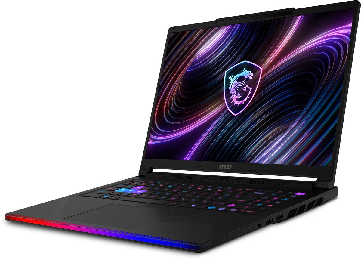 MSI Raider 16 Max HX B2WI-034NL Intel Core Ultra 9 290HX Plus Laptop 40,6 cm (16") Quad HD+ 32 GB DDR5-SDRAM 2 TB SSD NVIDIA GeForce RTX 5080 Wi-Fi 7 (802.11be) Windows 11 Home Zwart thumbnail 5
