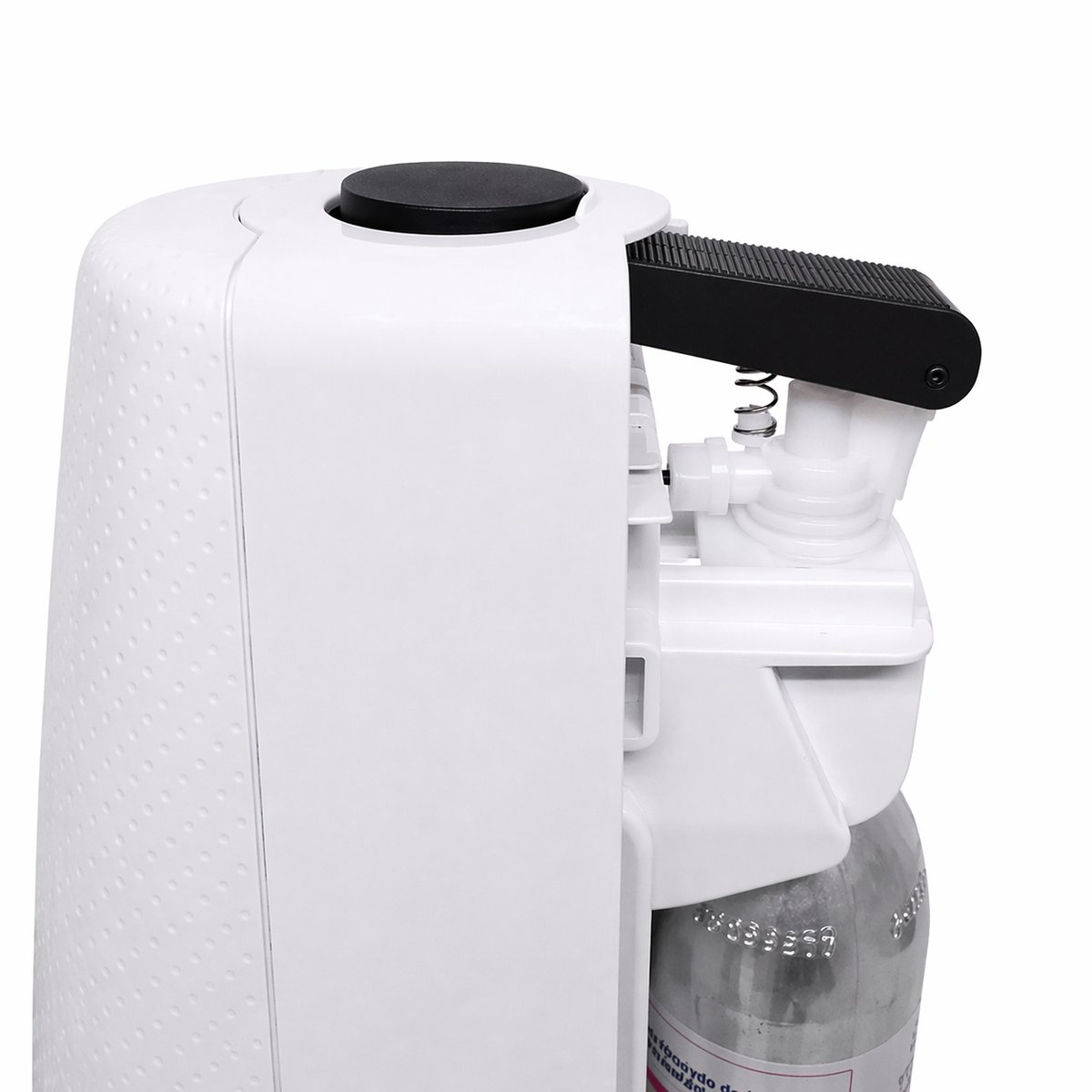 Lever Knop Sodastream Spirit - Vervangingshendel Sodastream Spirit - Reparatie Onderdeel Sodastream - Duurzame Drukknop Sodastream - Compatibel Met Sodastream Spirit - Eenvoudige Installatie - Zwart