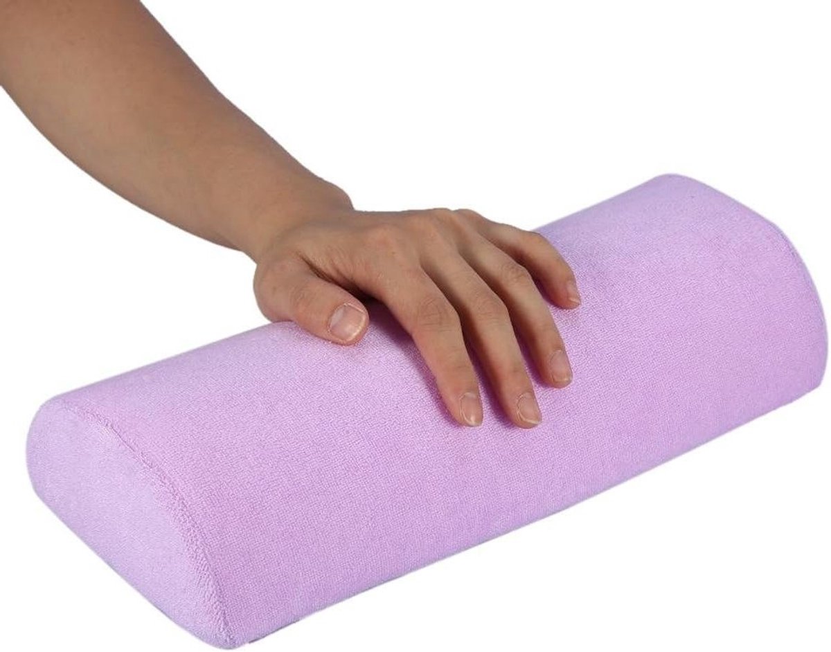 Professionele manicure tool met zachte schokabsorberende sponshouder in 10 kleuren voor perfecte nagelverzorging