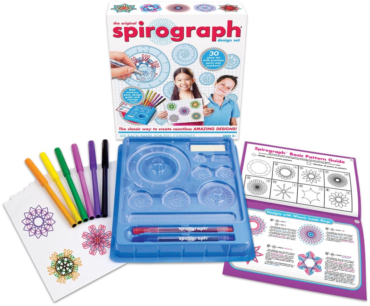 Spirograaf - Design Set In Een Doos - knutselpakket — afbeelding 4