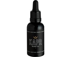 KAPR Beard Oil 30ml – Baardolie Mannen – Verzorging en Hydratatie – Baard Olie – Natuurlijke Glans