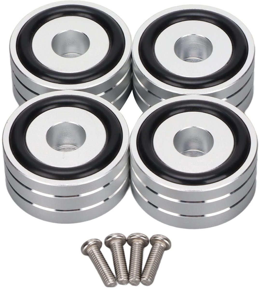 4 Stuks Speaker Isolatie Spikes 40x20mm - Geluidsdempende Voeten voor Turntable en Speakers