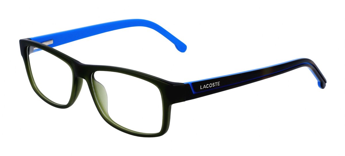Lacoste L2707 Khaki / havana/blue 53/15/145 MAN Brilmonturen
