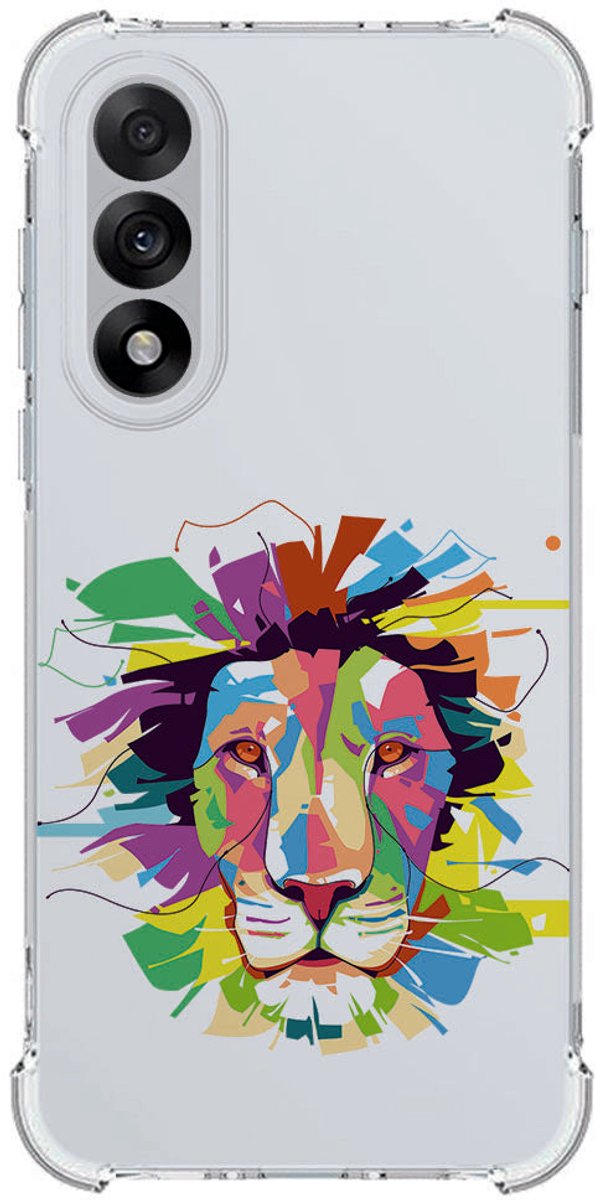 TPU Telefoonhoesje OnePlus Nord 5 - Lion Color schokabsorberende backcover