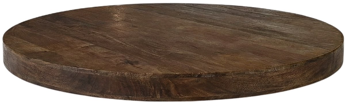 LABEL51 Modular Match Tafelblad - 1407 - Bruin - Hout - 110 cm - Rond - Straight