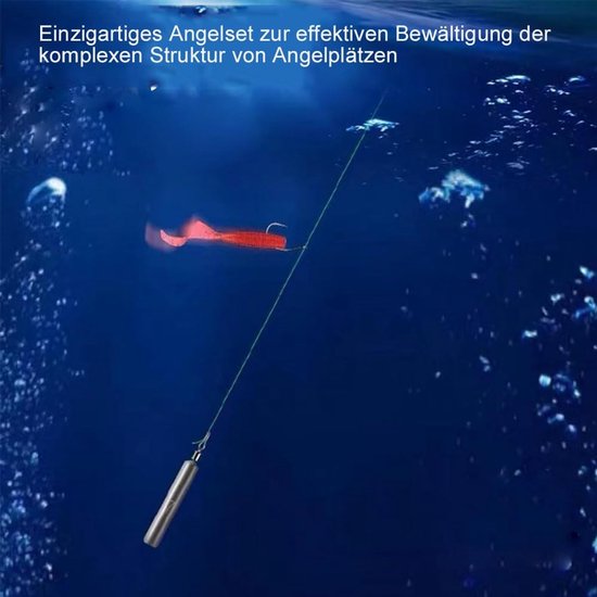 KOMUNJ 30-delige Visloodset - Perfect voor Drop Shot Vissen - Diverse Gewichten — afbeelding 4