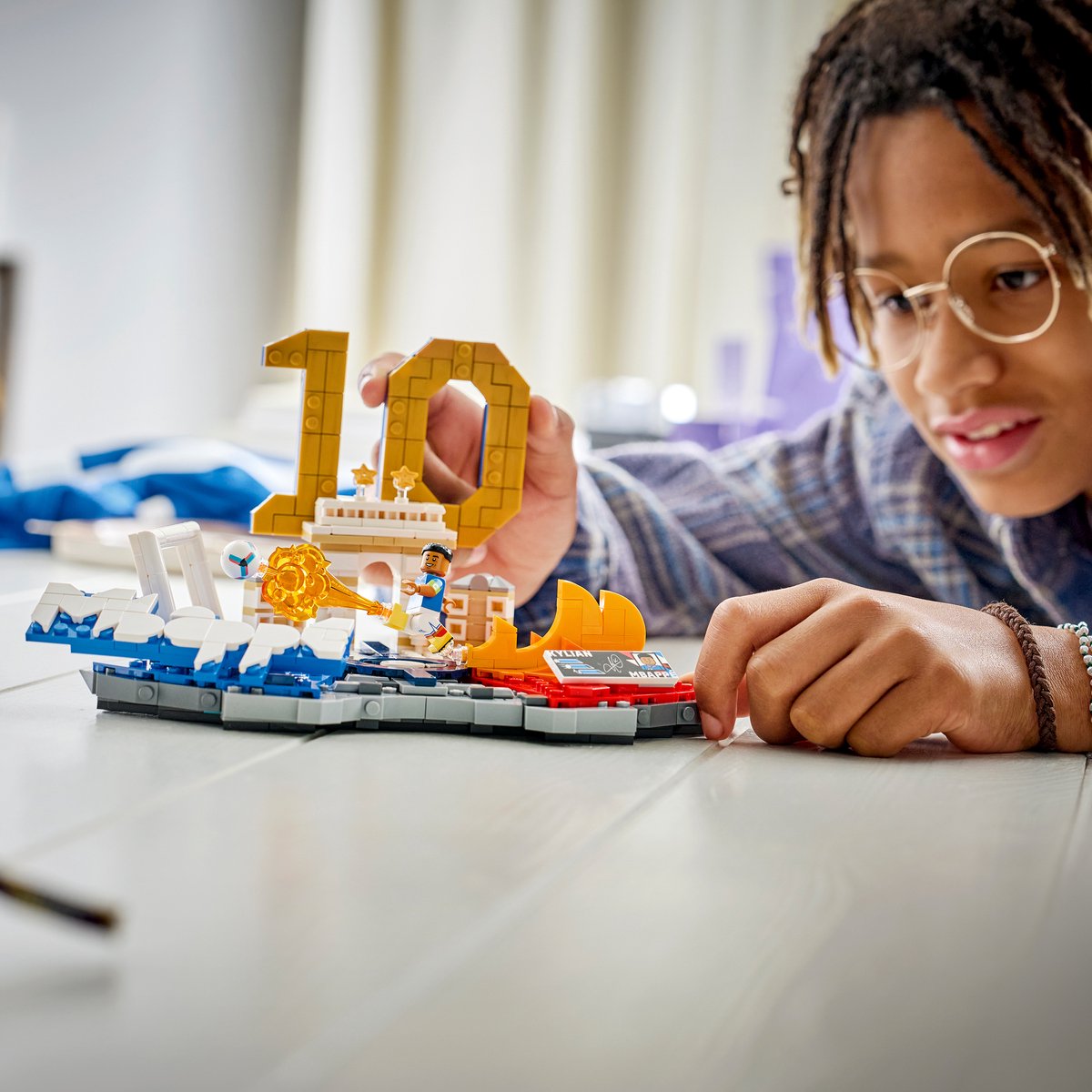 LEGO Editions Kylian Mbappé – Voetbalhoogtepunten Voetbal Speelgoed voor Kinderen - 43013 – foto 6