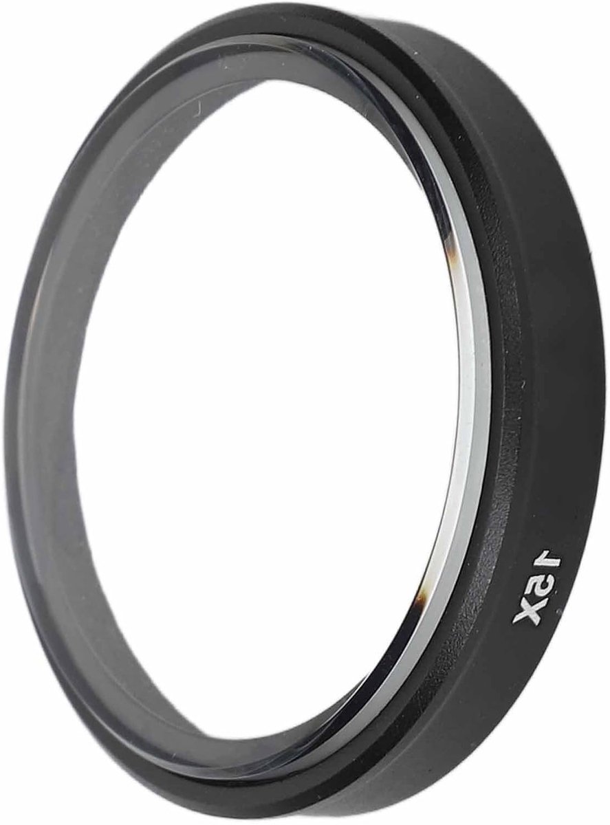 Macro Filter voor Actiecamera's - 15x Vergroting, HD Coating, Waterdicht en Aluminium Frame voor Nauwkeurige Close-up Opnames