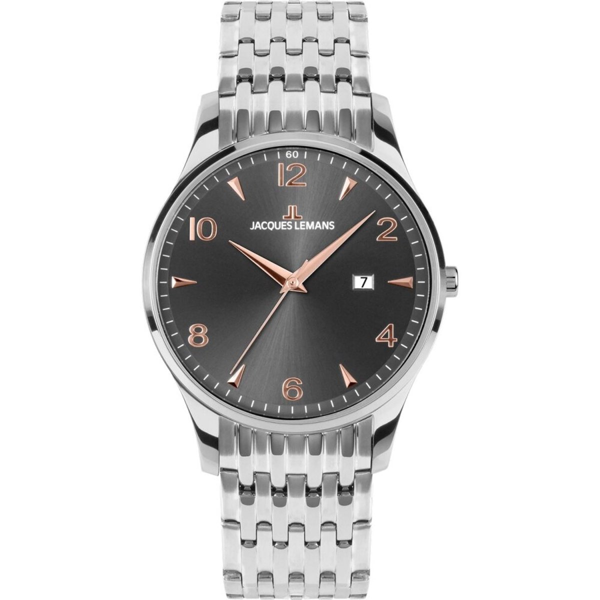 Jacques Lemans - 1-2215J - Polshorloge - Heren - Kwarts - London