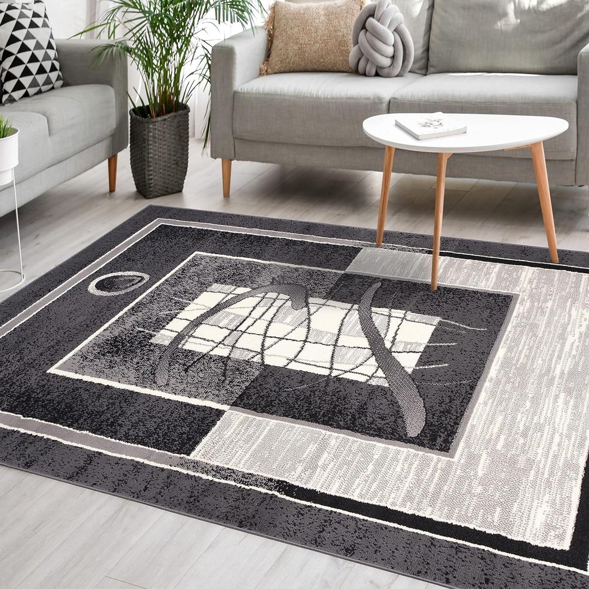 Vloerkleed Modern - Karpet Slaapkamer - Woonkamer Inrichten - OEKO-TEX Gecertificeerd - 10