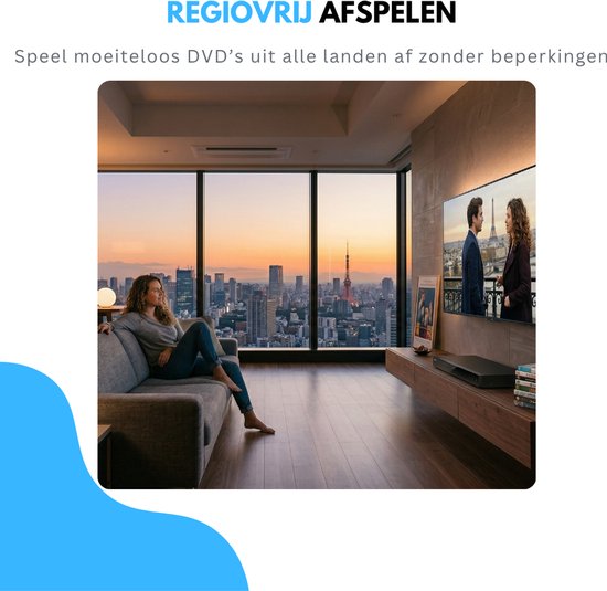 Livista DVD Speler Met HDMI - Full HD 1080P - Afstandsbediening - USB - HDMI/RCA - Zwart van Livista — afbeelding 5