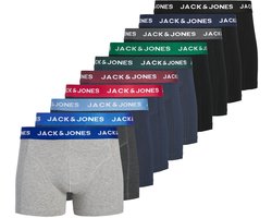 JACK & JONES- JACSOLID TRUNKS 10 PACKS NOOS - Heren - Trunks