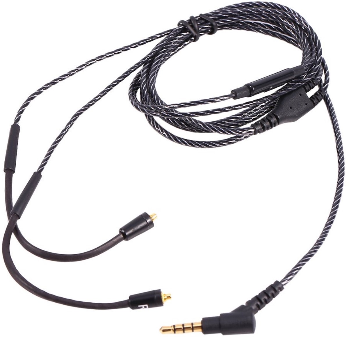 MTTproducts - Vervangende Audio Kabel - 3.5mm Jack - Geschikt voor SHURE Hoofdtelefoons - Hoogwaardige Geluidskwaliteit - Duurzaam en Flexibel - Ideaal...