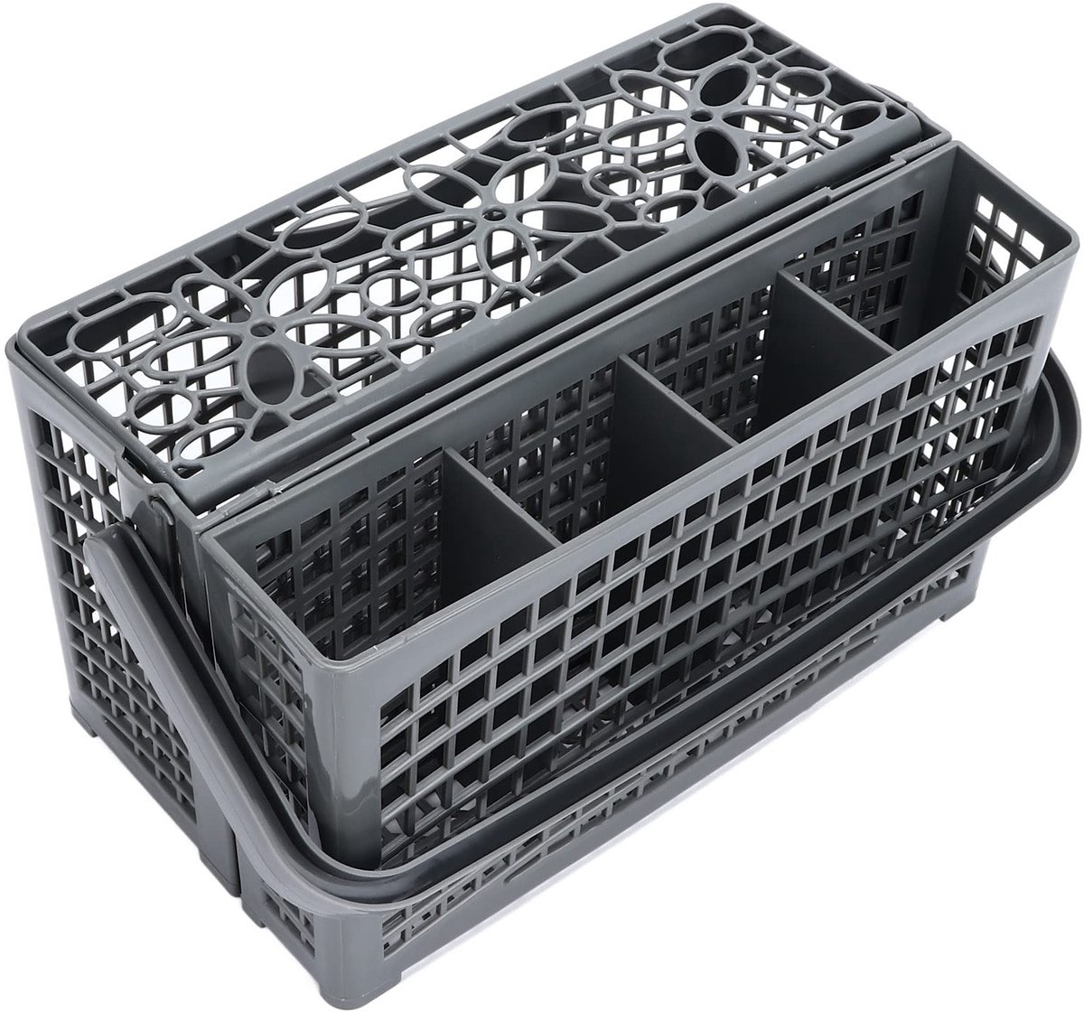 MTTproducts- Bestekmand Universeel - Vaatwasser Bestekkorf - 7 Compartimenten - Duurzaam ABS - 23x13.2x13.5 cm - Geschikt voor de meeste vaatwassers - Bestekhouder